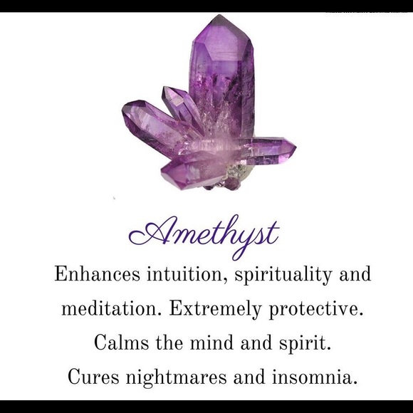 AMETHYST NECKLACE CHAKRA BALANCING - Picture 5 of 5